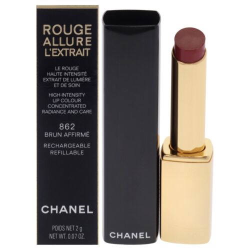 Chanel Rouge Allure Lextrait Lipstick 862 Brun Affirme by Chanel for Women kapak resmi