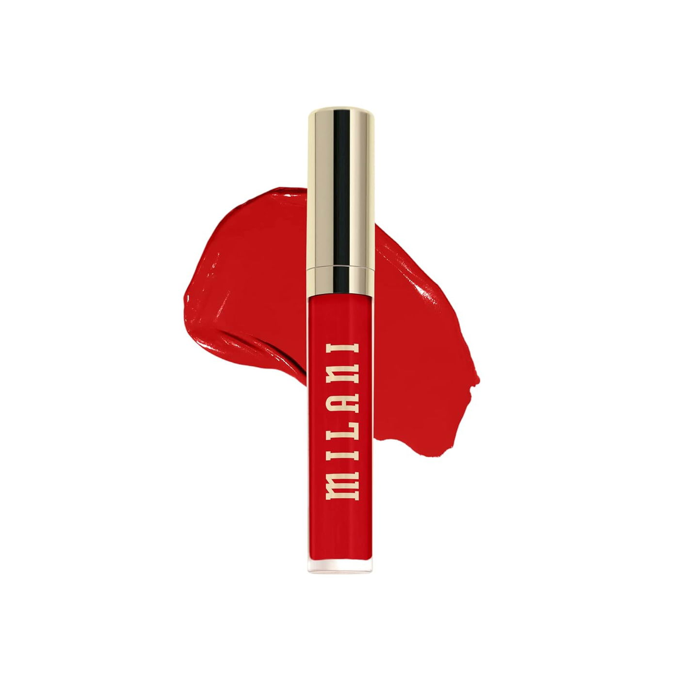 Milani Stay Put Longwear Liquid Lipstick All-Day Wear Red Flag kapak resmi