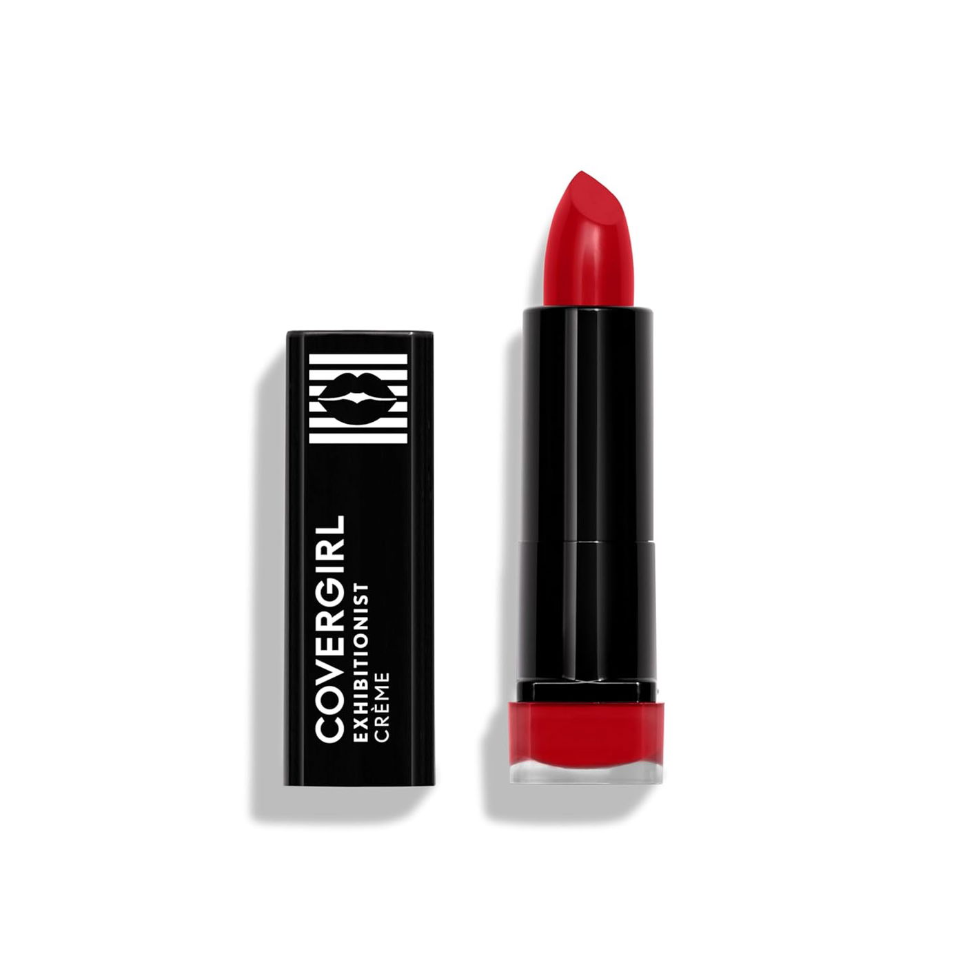 Covergirl Exhibitionist Cream Lipstick Real Red kapak resmi