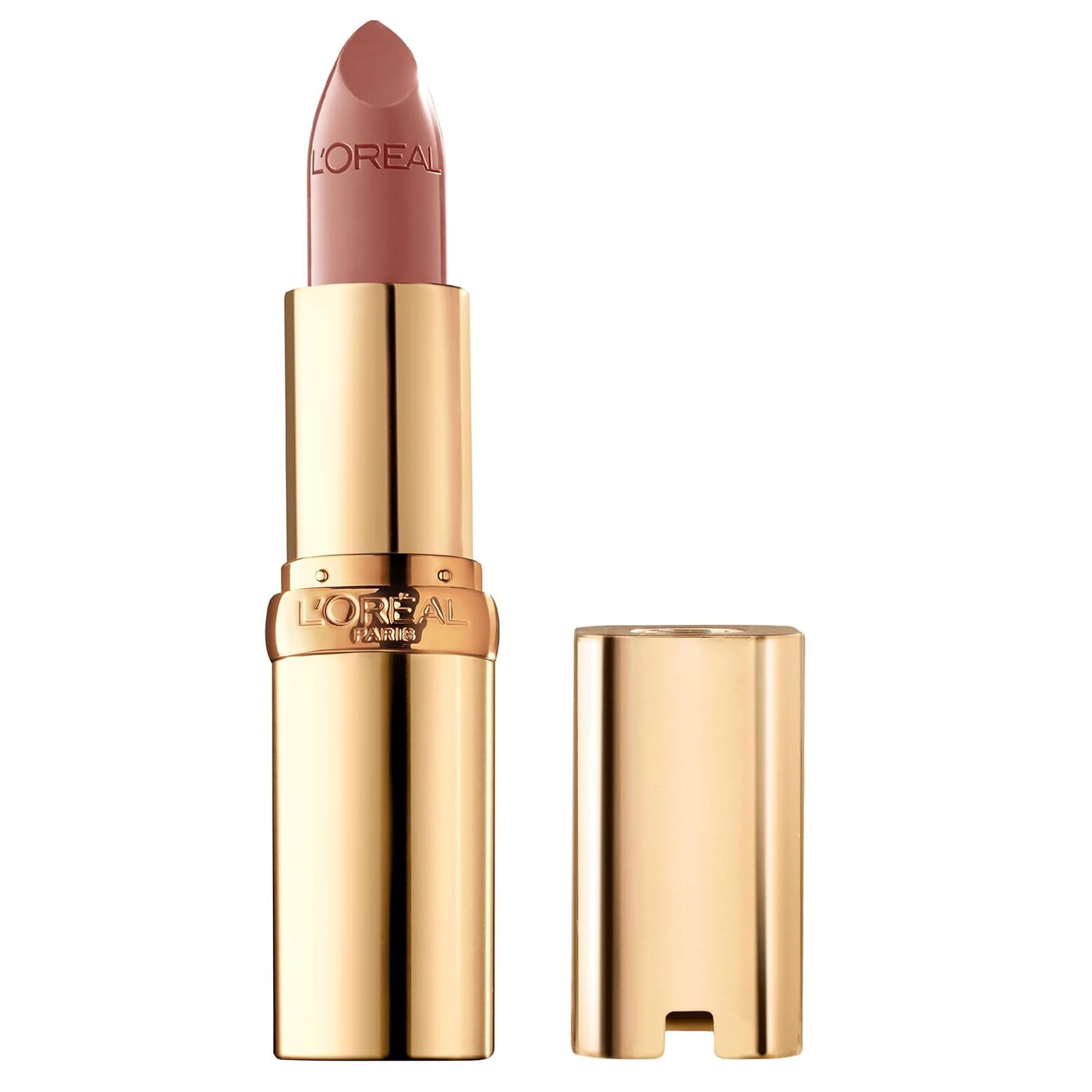 L’Oréal Paris Colour Riche Original Creamy, Hydrating Satin Lipstick with Argan Oil and Vitamin E, Fairest Nude , 1 Count kapak resmi