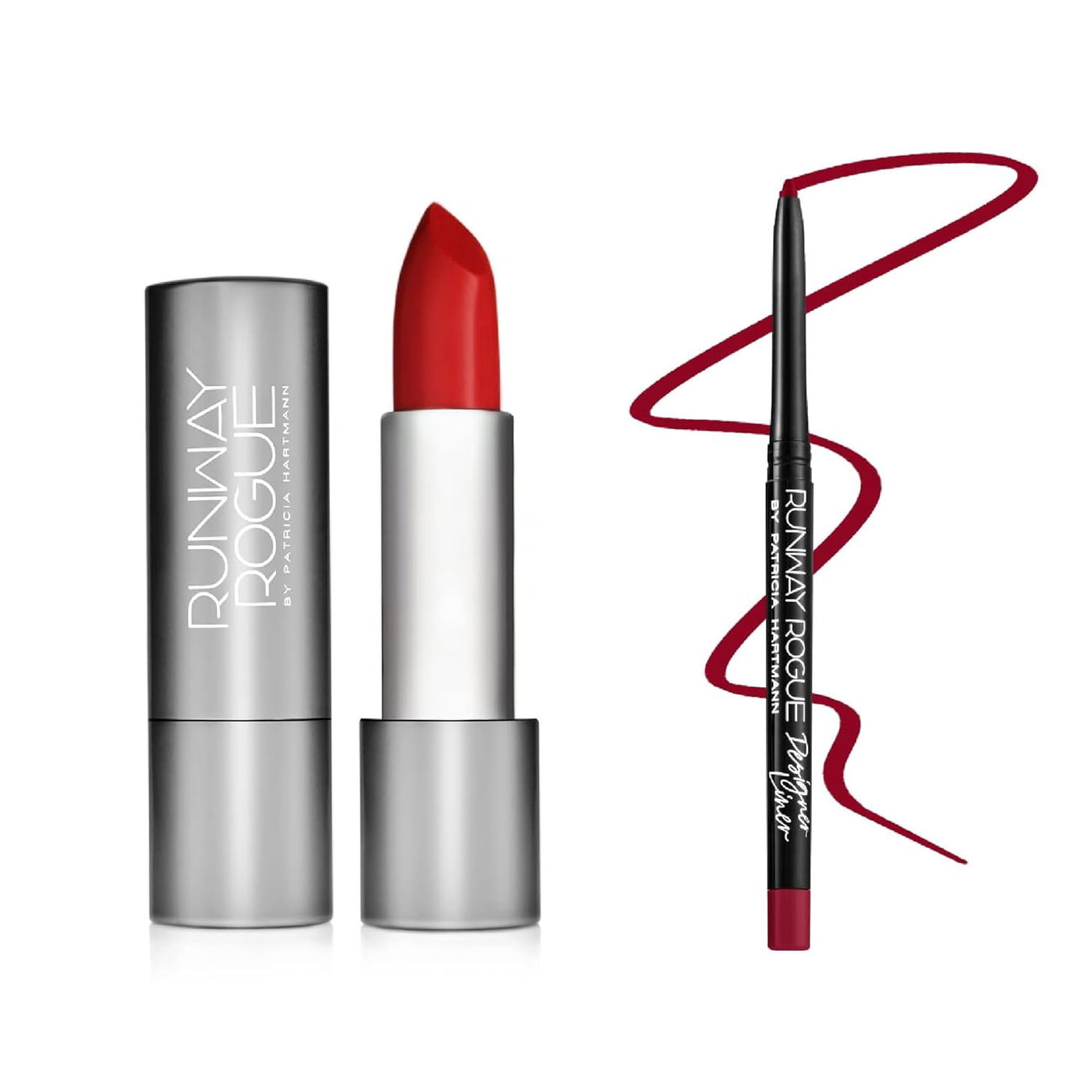 Runway Rogue ‘Red Carpet’ Matte Classic True Red 90s Vibe Lipstick Bundle kapak resmi