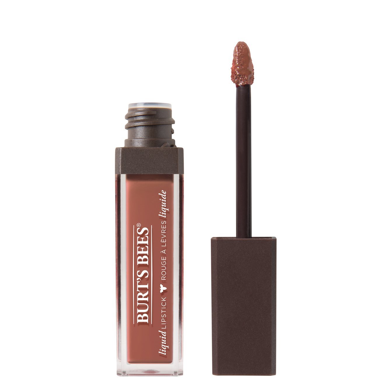 Burt's Bees 100% Natural Glossy Liquid Lipstick, Sandy Seas kapak resmi