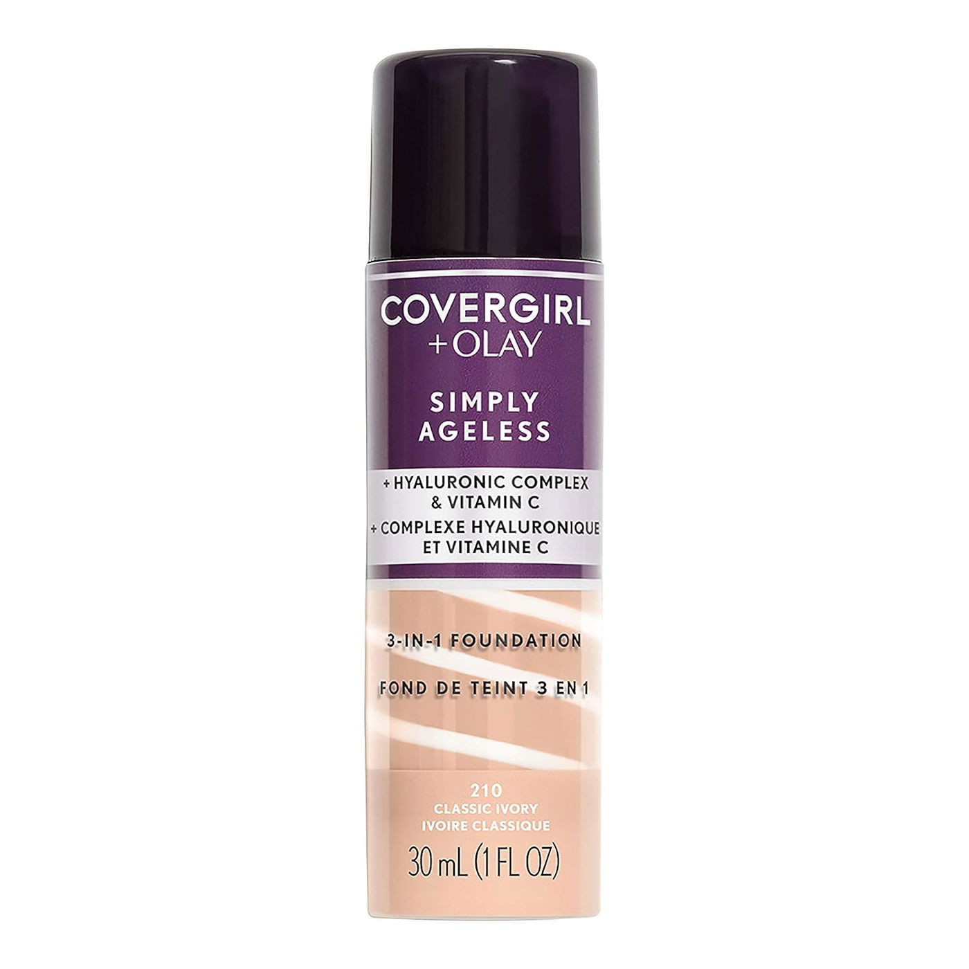 CoverGirl & Olay Simply Ageless 3-in-1 Liquid Foundation kapak resmi