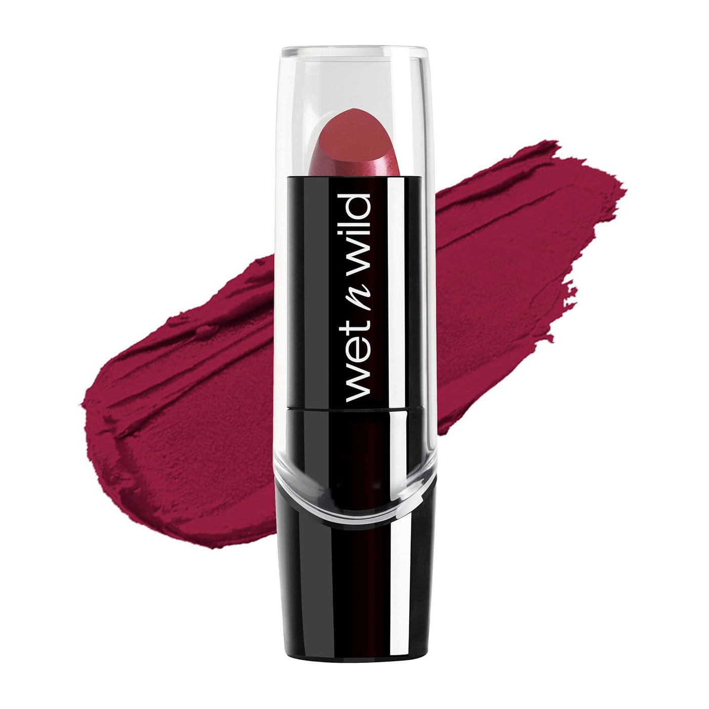 Wet n Wild Silk Finish Lipstick Hydrating Rich Buildable Lip Color kapak resmi