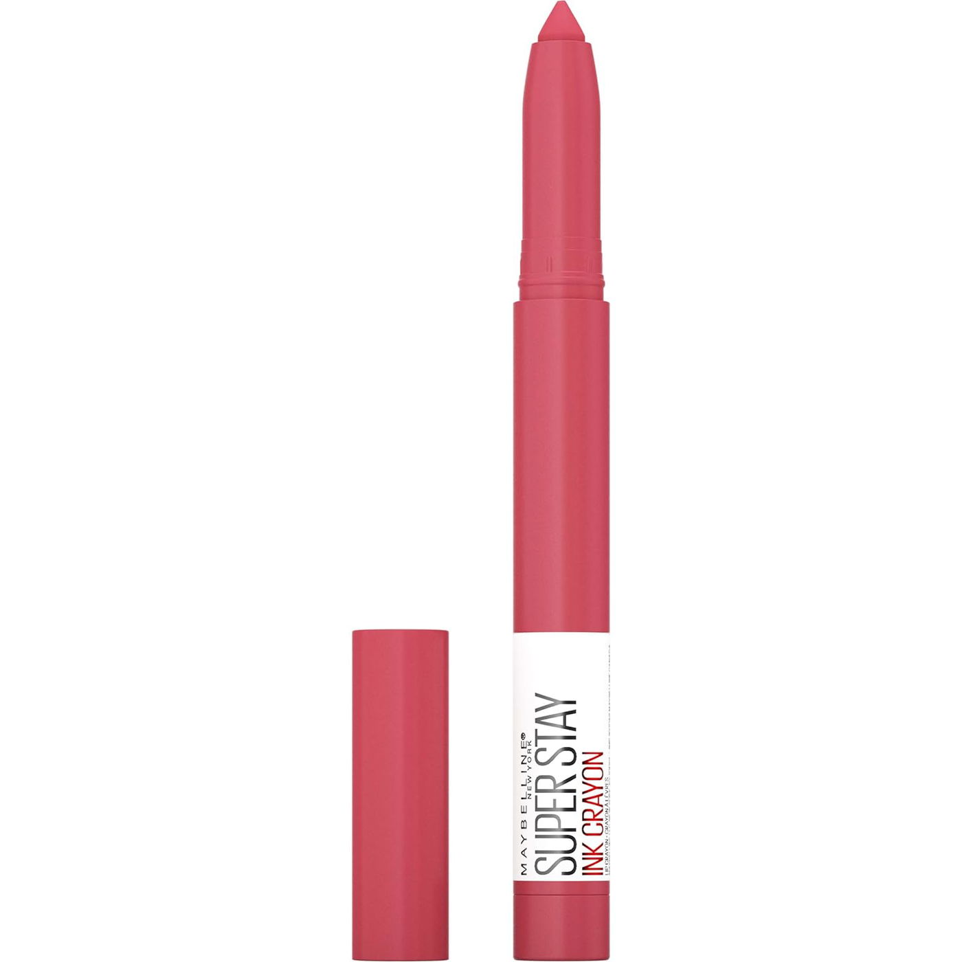 Maybelline Super Stay Ink Crayon Lipstick Makeup Matte Lip Crayon Rose Pink kapak resmi