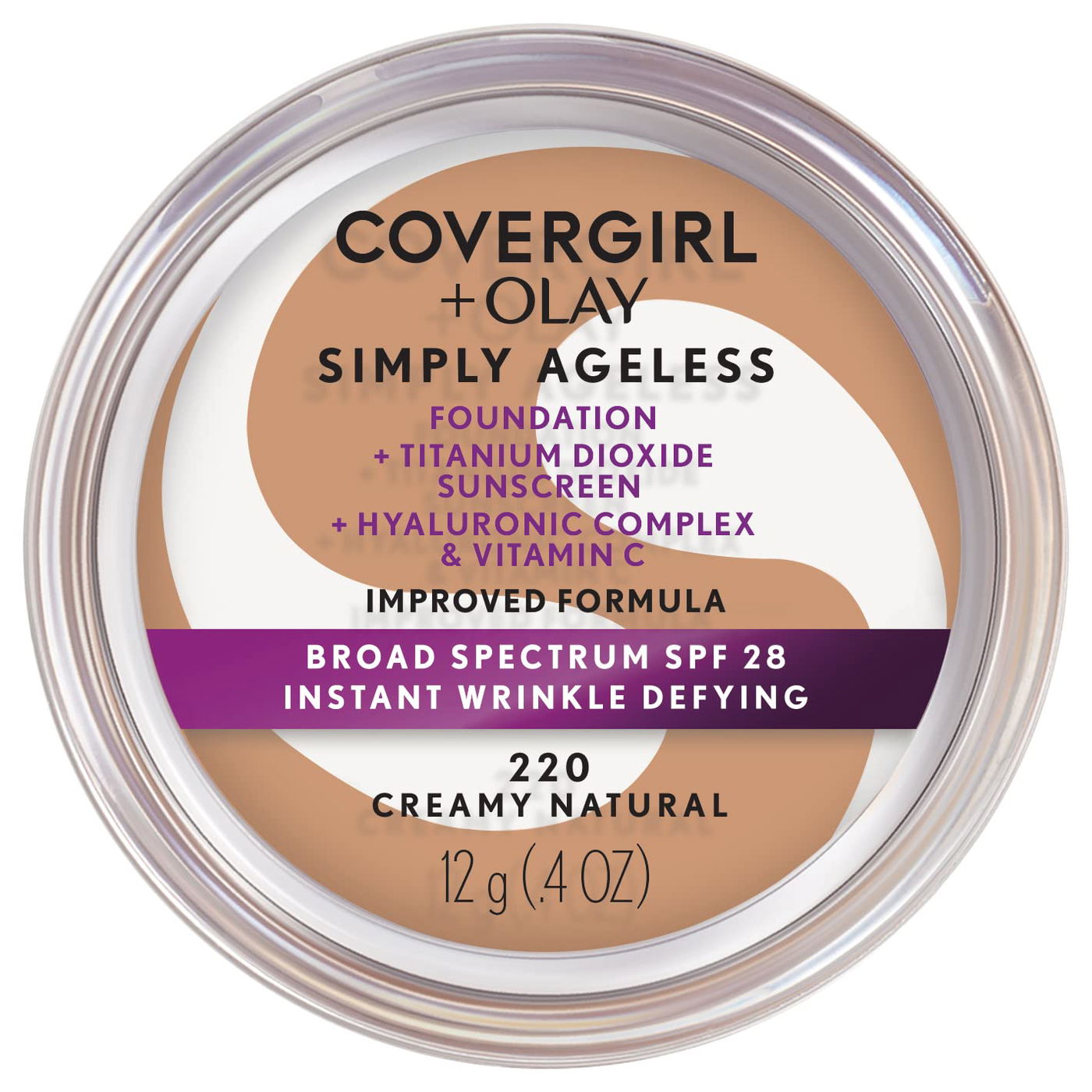 COVERGIRL & Olay Simply Ageless Instant Wrinkle-Defying Foundation kapak resmi