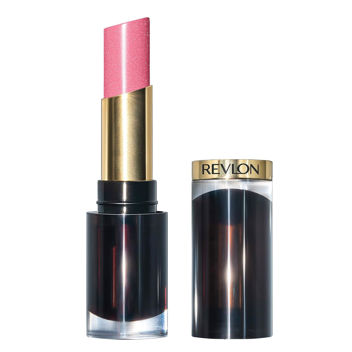 Revlon Super Lustrous Glass Shine Lipstick with Aloe So Sleek Pink kapak resmi