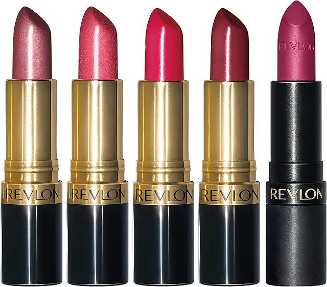 Revlon Lipstick Set Super Lustrous 5 Piece Gift Set kapak resmi