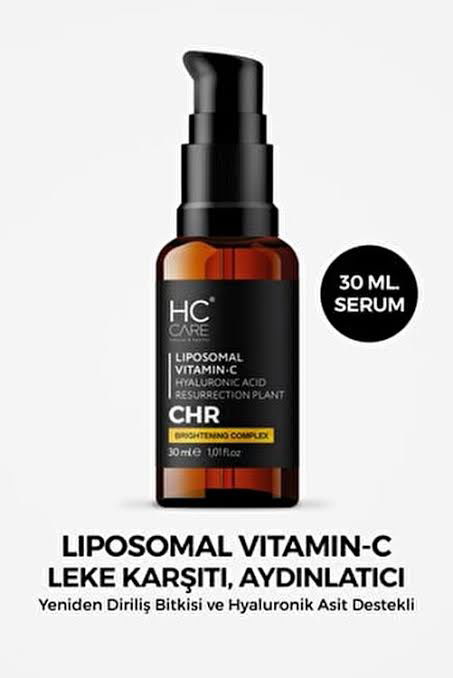 HC Care Lipozomal C Vitamini Serumu Leke Karşıtı ve Aydınlatıcı  30 ml  kapak resmi