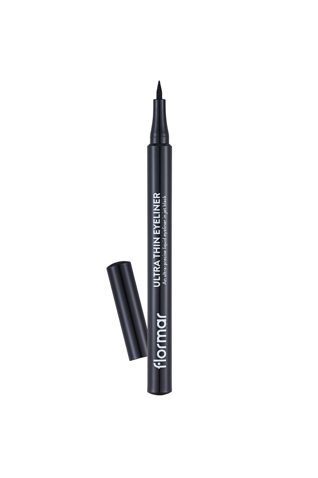 Flormar Ultra Ince Uçlu Eyeliner (Siyah) - 001 Black   kapak resmi