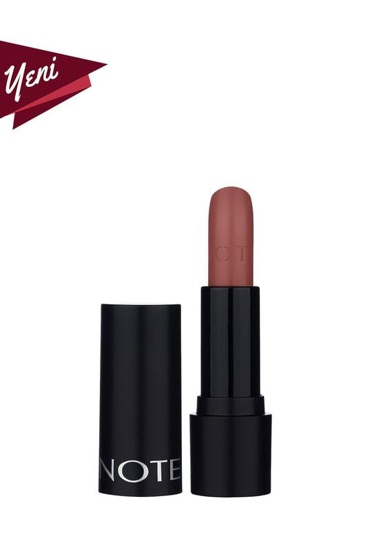 Note Deep Impact Lipstick 03 Confident Rose Kremsi Dokulu Yarı Parlak Nude Ruj  kapak resmi