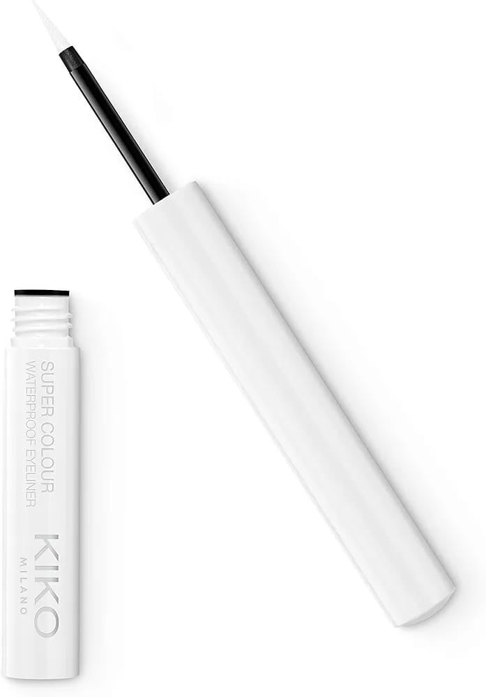 Kiko Milano New Super Colour Waterproof Eyeliner 01 White   kapak resmi