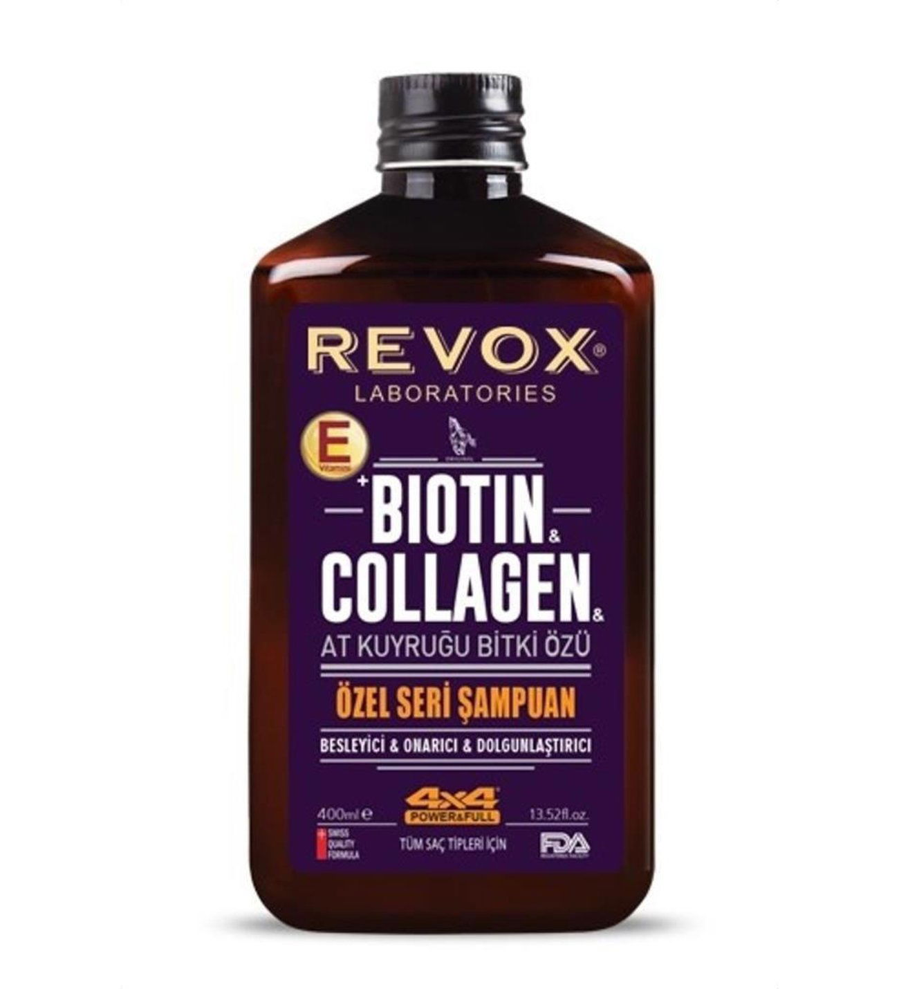 Revox At Kuyruğu Biotin Collagen Şampuan kapak resmi