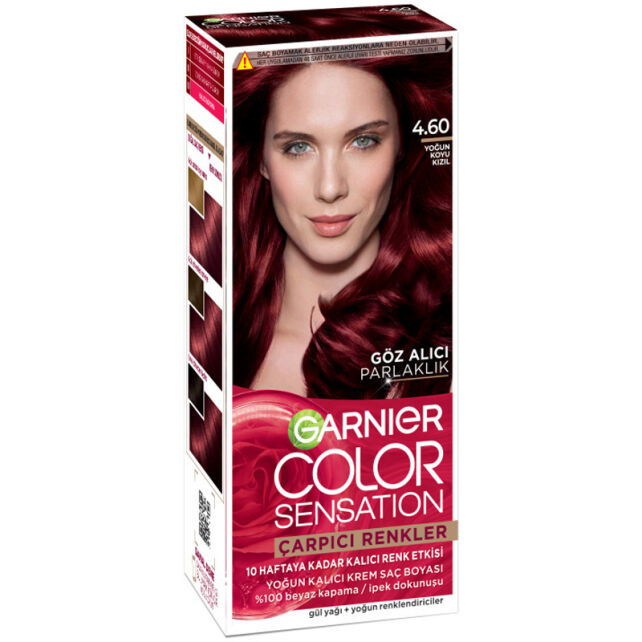 Garnier Çarpıcı Renkler Yoğun Kızıl Saç Boyası  kapak resmi