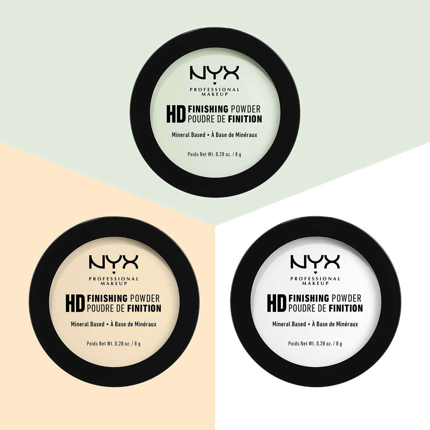 NYX Professional Makeup Mini Pudra High Definition Finishing Powder Mini Pudra kapak resmi