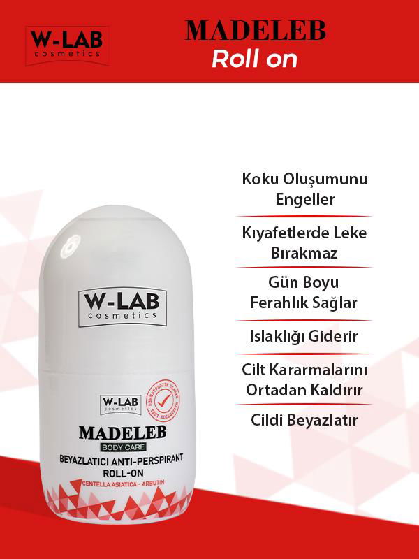 W-Lab Kozmetik W-lab Madeleb Roll-on rollon kapak resmi