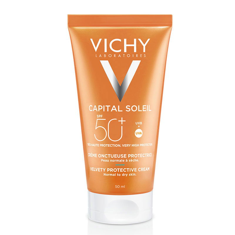 Vichy Capital Soleil Velvety Cream Çok Yüksek Korumalı Yüz Güneş Kremi Spf 50 kapak resmi